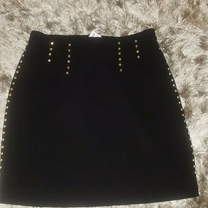 H&M Size 6 NWT Studded Mini Skirt